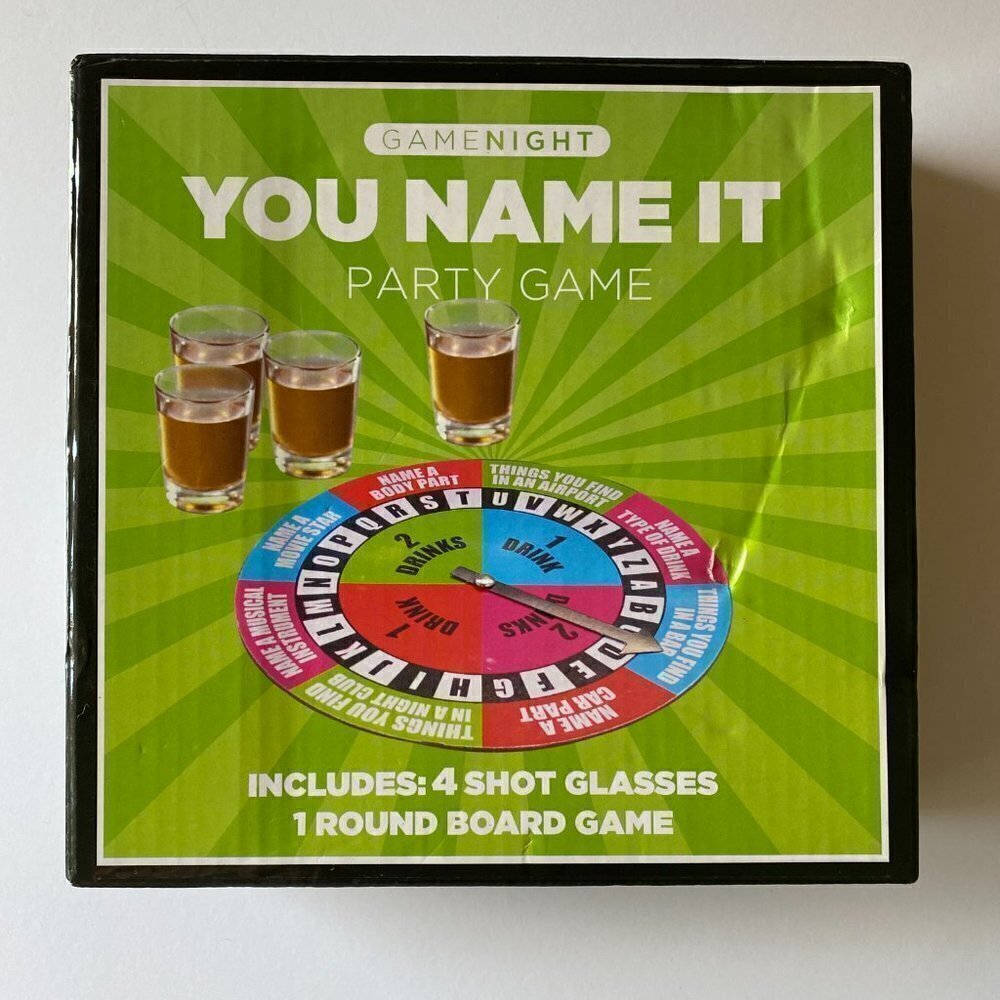Game Night Drinking Party Fun Board Game
